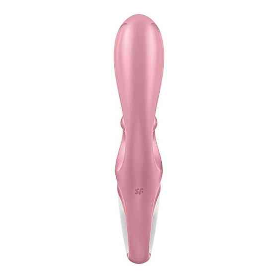 Вибратор-кролик Satisfyer Hug Me с подключением к приложению, розовый Sex Aura Киев