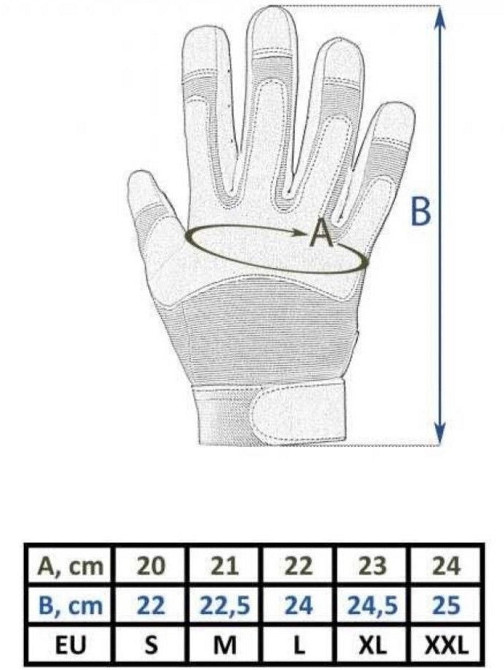 Тактические Перчатки штурмовые всесезонные для стрельбы Mil-Tec от Sturm 