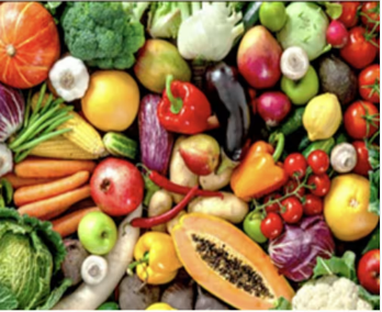 Набір для творчості алмазна картина Фрукти та овочі  Strateg розміром 30х40 см кв (HEG86063), шт Київ - фото 1