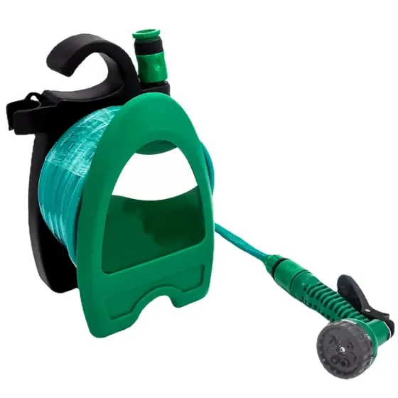 Набор поливочный шланг BlueBird BB-4208 10м на катушке пистолет с распылителем 7-ми режимный Коломия