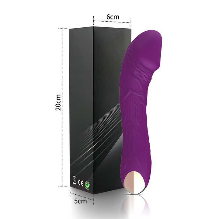 Вібратор для стимуляції точки G "Dibe" 20 режимів вібрації Фіолетовий Вінниця - фото 1
