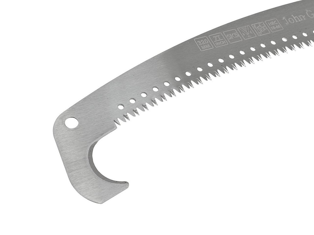 Пилка садова "John Gardener" вигнута з гаком на дерев'яний держак Стрий - фото 4
