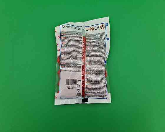 Повітряні кульки 3" (8 см) пастель червоні латексні бомбочки 100 шт Gemar (1 пачка) Харків