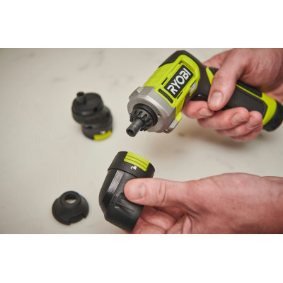 Викрутка акумуляторна Ryobi RSD4-120T 4В, USB, Lithium, 1х2Ah, 5Нм, 200об/хв, кейс, 10 насадок (5133006210) Вінниця - фото 6