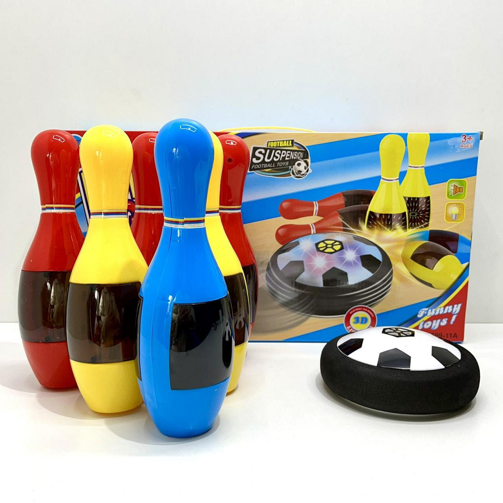 Ігровий набір для боулінгу кеглі 6шт аером'яч звук світло (MR 1378) Чернигов - изображение 7
