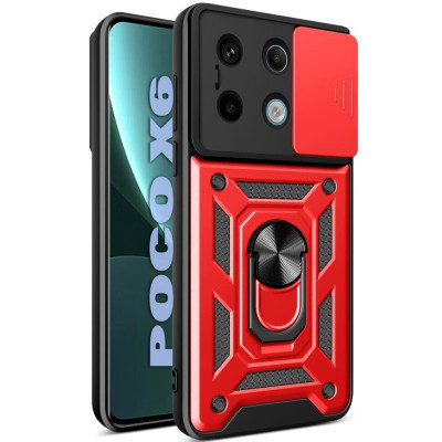 Чохол до мобільного телефона BeCover Military Poco X6 Red (711009) Вінниця - фото 1