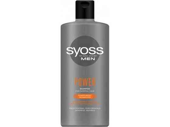 Шампунь Men Power с Кофеином д/нормальных волос 440мл ТМ SYOSS Solmir Киев
