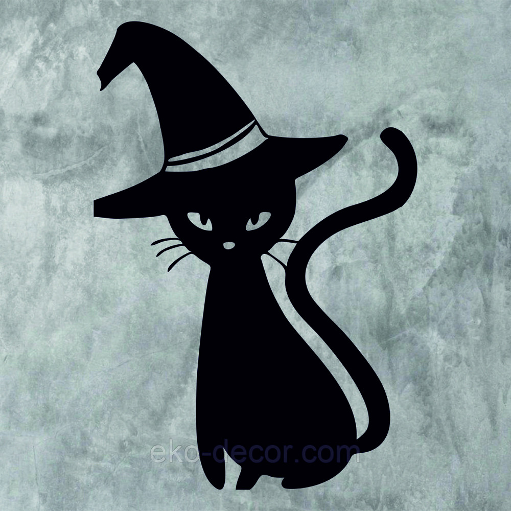 Декоративное настенное Панно «Кот», Декор на стену 90*62 см, Черный Киев - изображение 8