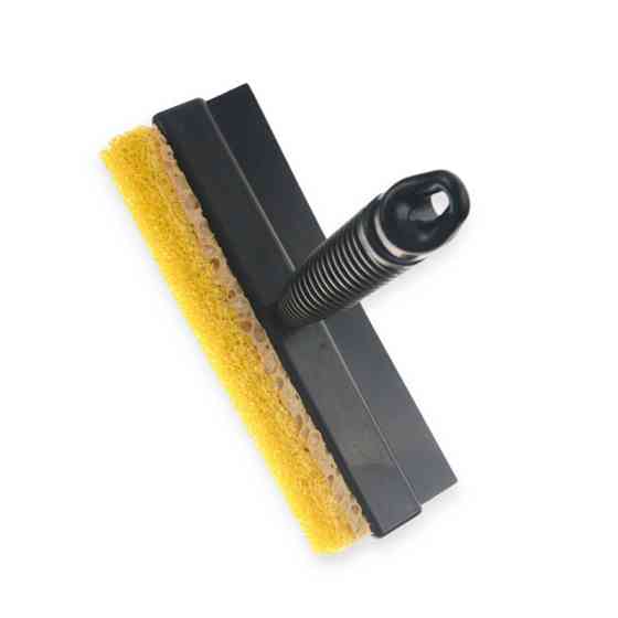 Стяжка з мочалкою 24х19 см гума, пластикова ручка Kufieta води Мукачево