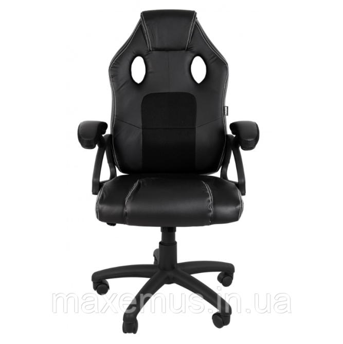 Компьютерное кресло для геймера YS-6056 с сетчатой спинкой кресло для работы за ноутбуком черное Мостиска - изображение 4