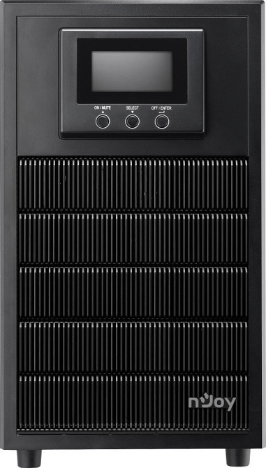 ДБЖ NJOY Aten Pro 3000 (PWUP-OL300AP-AZ01B), Online, 4 x Schuko, USB, LCD, метал Чорний Харьков - изображение 7