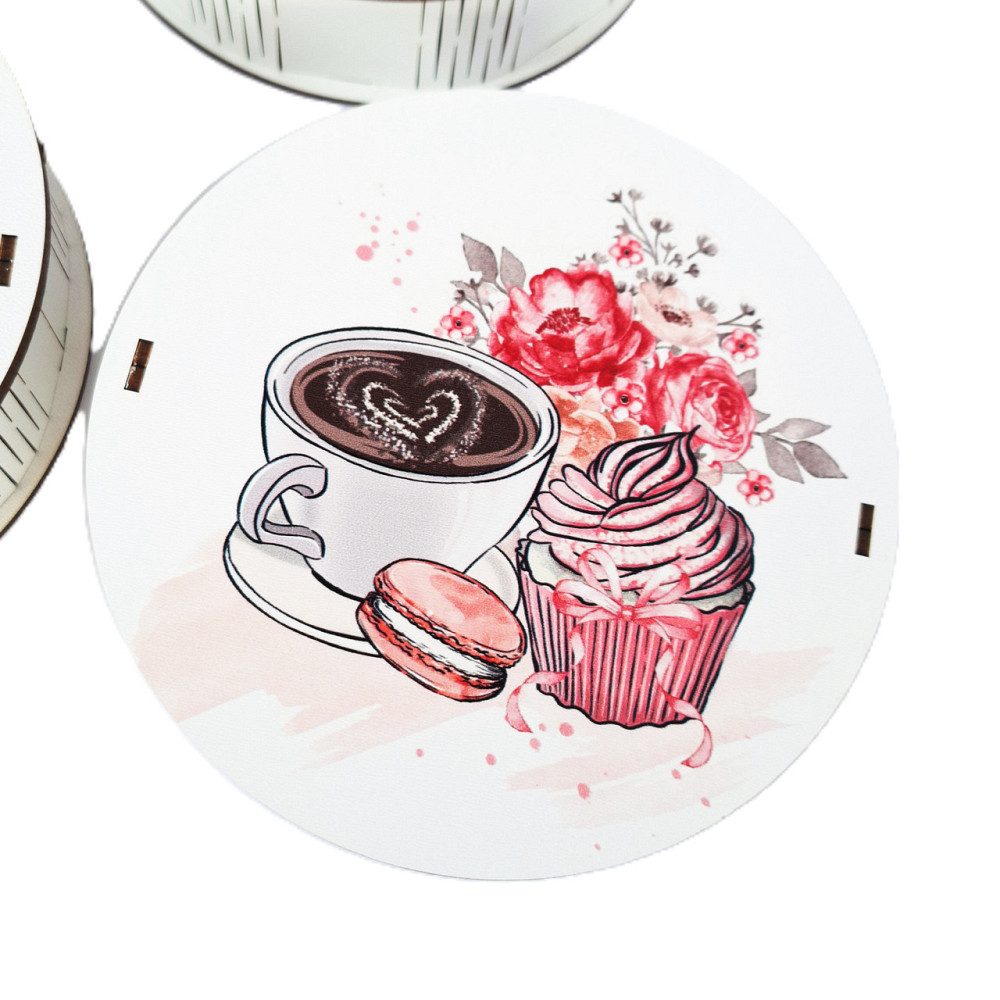 Набір горішків в дерев'яній коробочці 300 г Чашечка Одеса - фото 4