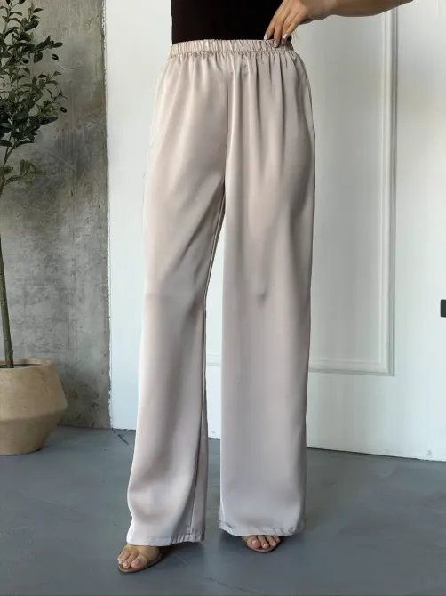 Шовкові жіночі брюки прямого крою Одеса - фото 10