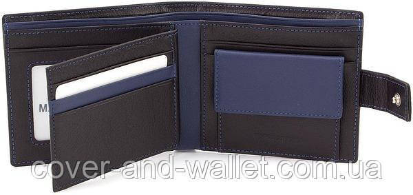 Елітний чоловічий класичний гаманець з натуральної шкіри Marco Coverna MC 1001 Київ - фото 5