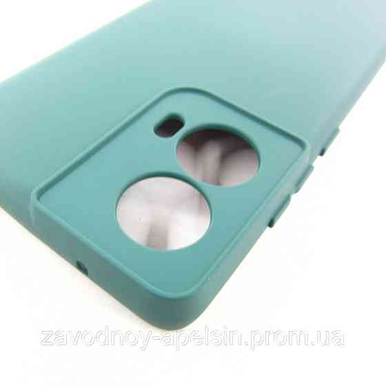 Motorola Moto G85 Силиконовый чехол Защита камеры (зеленый) Одесса