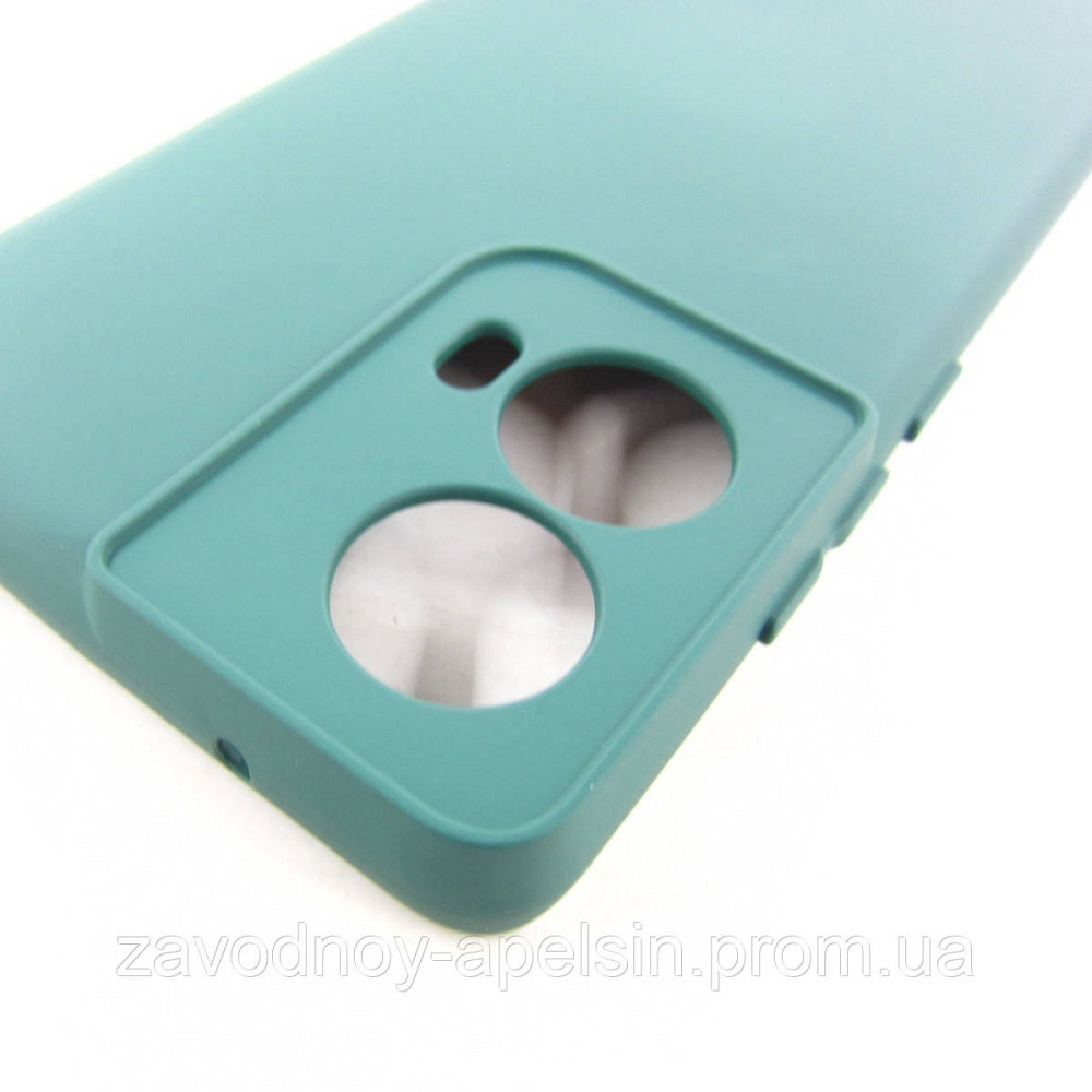 Motorola Moto G85 Силиконовый чехол Защита камеры (зеленый) Одесса - изображение 2