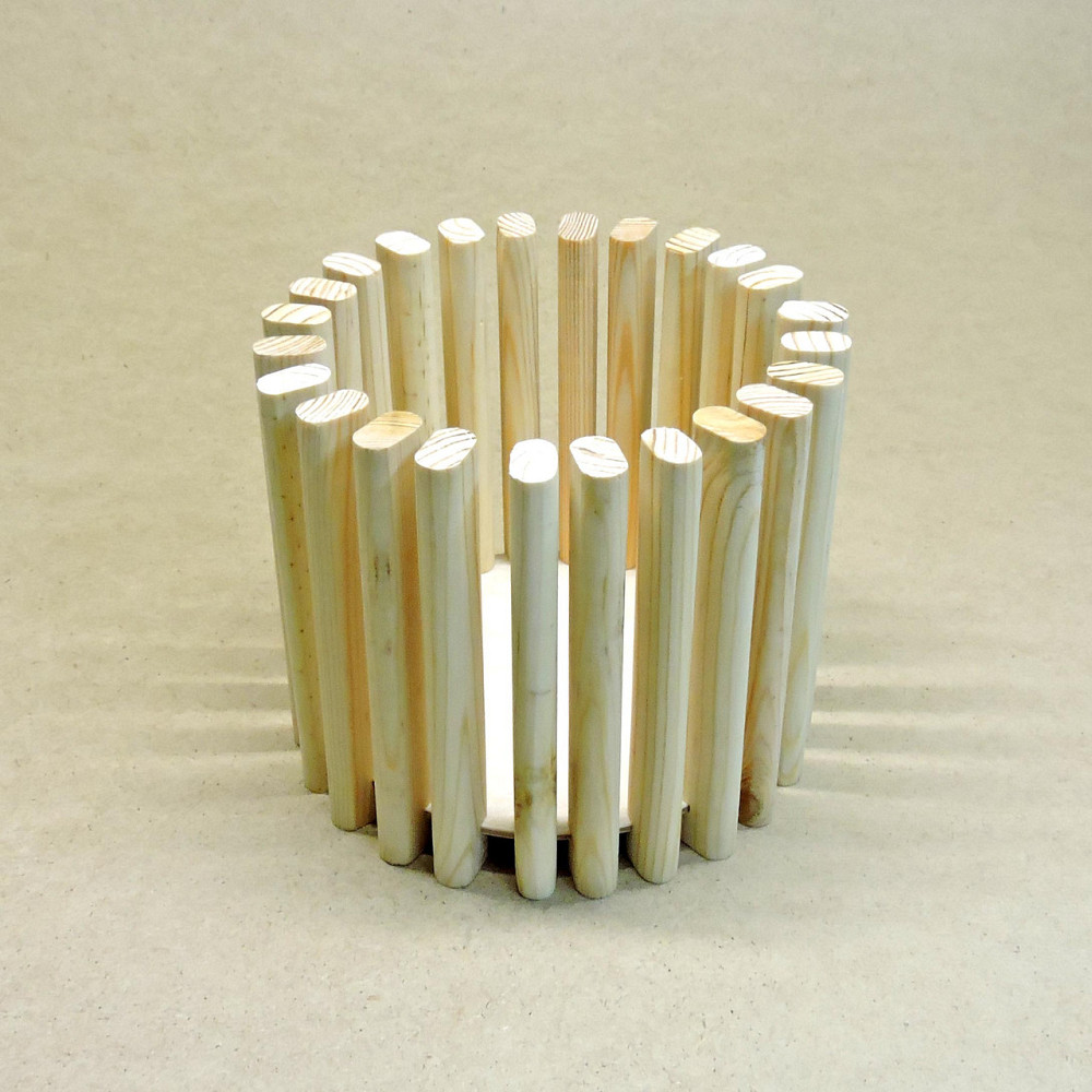 Кашпо "Ромашка" середня (забарвлення №1) Миколаїв - фото 2