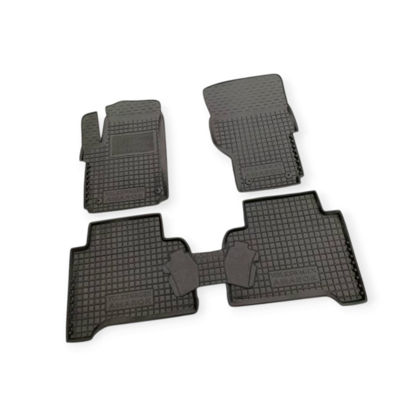 Килимки Фольцваген amarok 2010-> борт 2,5см, з перемичкою салону Мукачево - фото 1