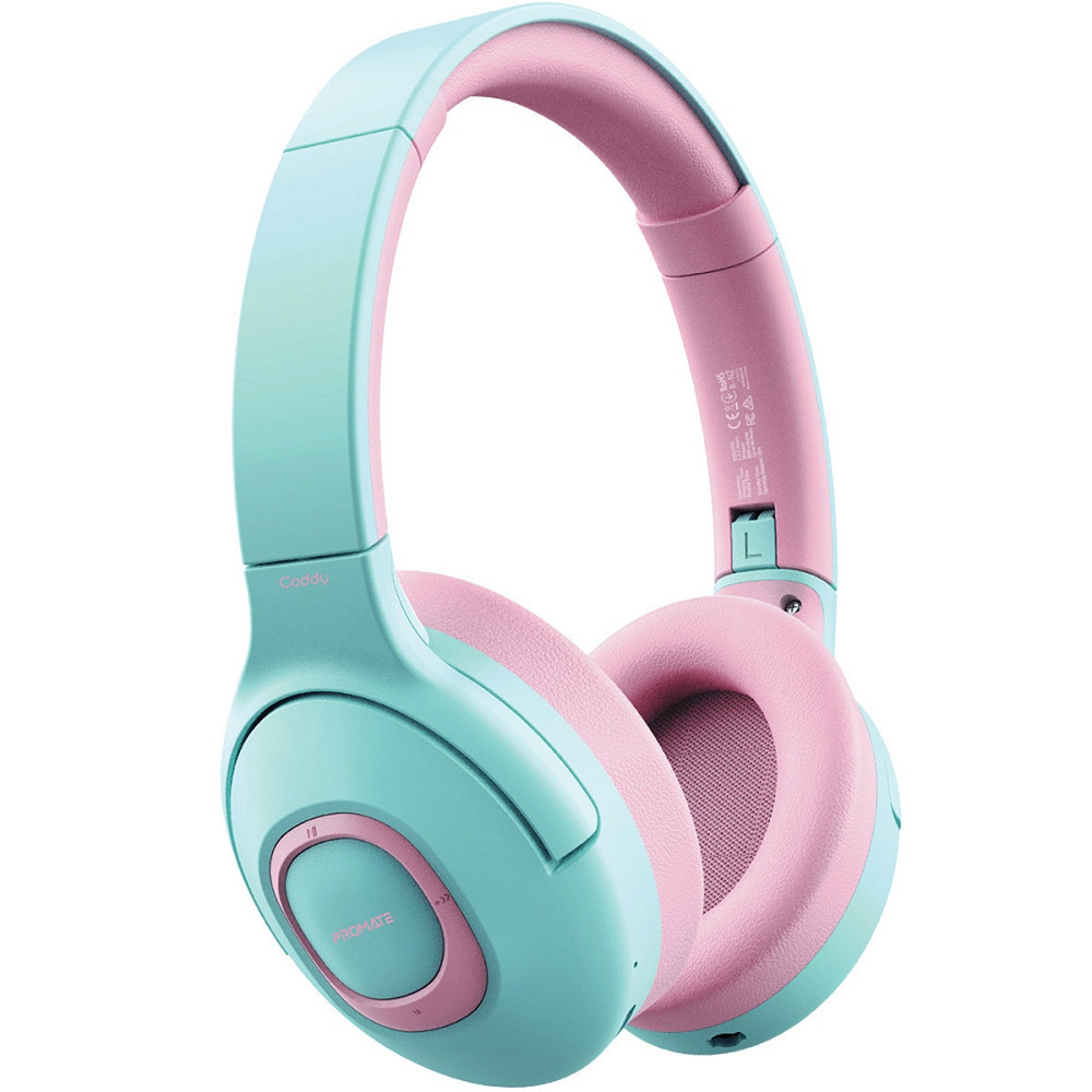 Bluetooth-гарнітура Promate Coddy Bubblegum ( блакитний/рожевий ) Харків - фото 11