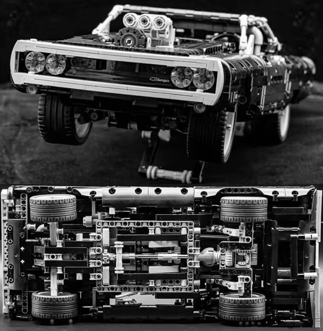 Конструктор LEGO машинка Додж Чарджер "Форсаж" 1077 деталей Techn. Київ - фото 3