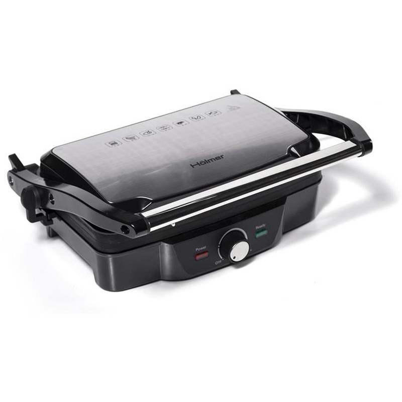 Гриль Holmer HCG-160 ( сірий, чорний ) Харків - фото 7