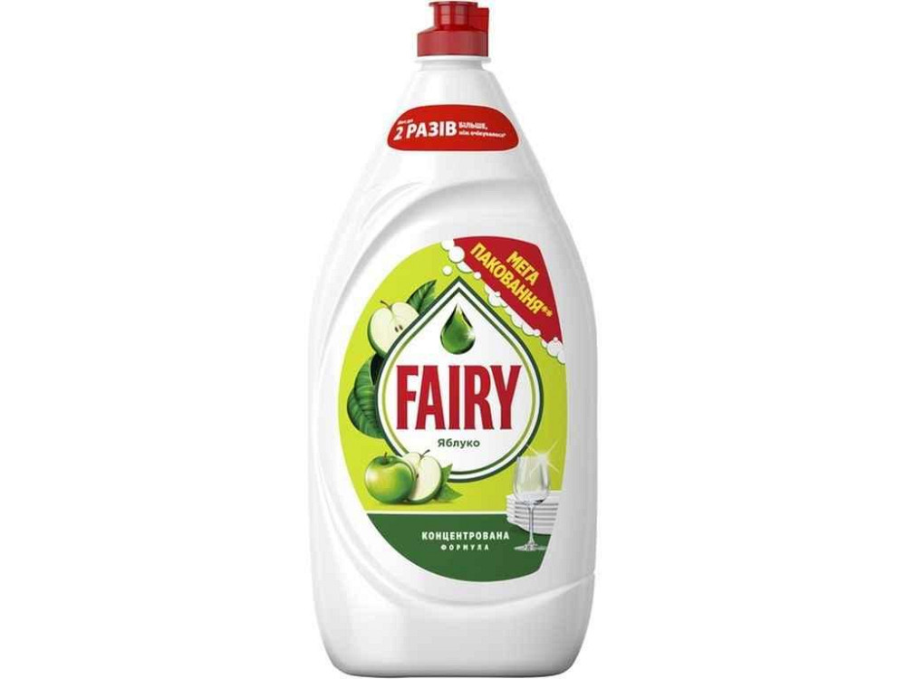 Средство для мытья посуды 1,35л Зеленое яблоко ТМ FAIRY Киев - изображение 1