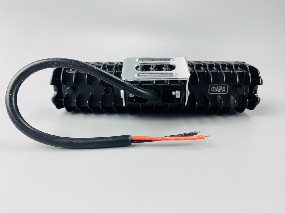 Фара LED прямокутна (chip COB) 48W 6000K (2 діода) (15см х 4см х 4см) алюміній Мукачево - фото 2