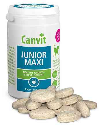 Canvit Junior maxi (Канвіт Джуніор максі) кормова добавка для цуценят і молодих собак від 25 кг. Запоріжжя