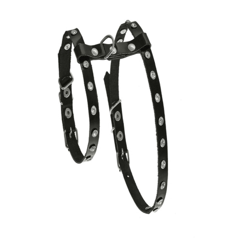 7861 Комплект "ЕЛЕГАНТ" кішка"1 прикрашений стразами Чорний Вінниця - фото 1