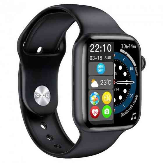 Розумний годинник Smart Watch Hoco Y5 + магнітна зарядка (Чорний) Вінниця