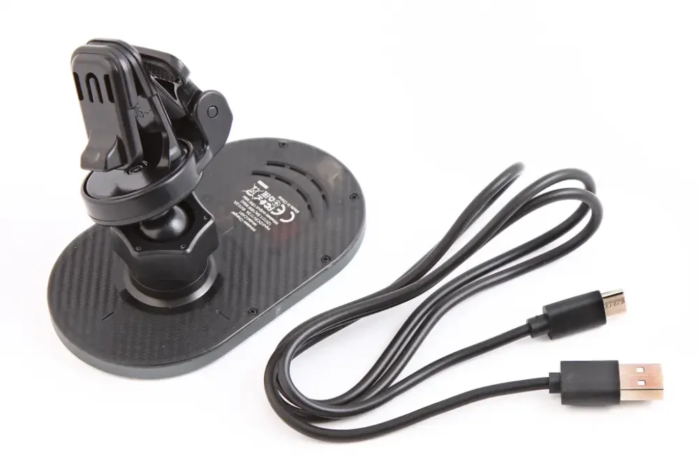 Подставка под телефон магнит на обдув с беспров. зарядкой 15Вт Hoco Винница - изображение 2