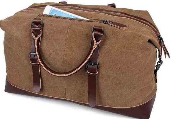 Сумка дорожня Vintage 14580 Коричнева Київ