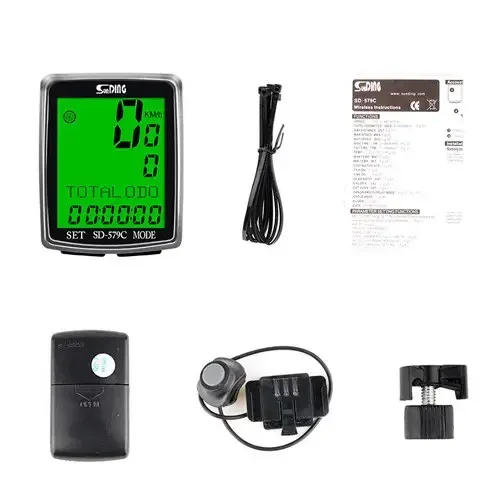 Велокомпьютер SunDING SD-579C с дистанционным управлением Киев - изображение 3