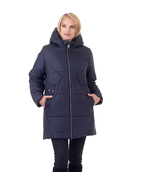 Женская зимняя куртка с натуральным мехом.48-62р Киев - изображение 4