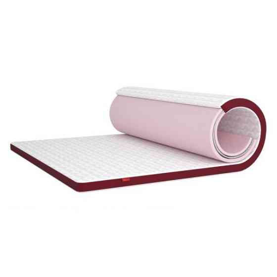Матрац MatroLuxe Flip Granat Termofelt Roll 160x200 Біло-червоний Київ