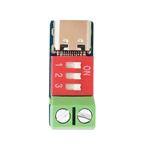 Триггер быстрой зарядки Type-C PD QC 5-20В, Dial-код, до 100Вт, CH224K Киев - изображение 1
