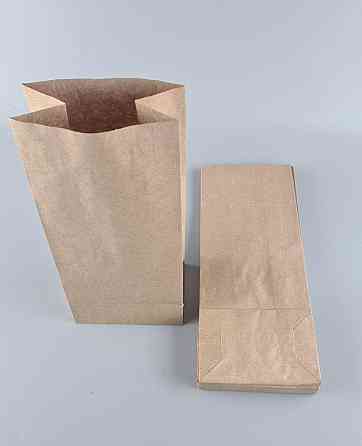Пакет паперовий 32*13*8,5 см 70 г\м2 коричневий з дном уп. 25 шт. Харків