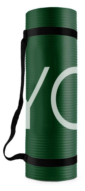 Килимок для йоги та фітнесу PowerPlay 4151 NBR Performance Mat Зелений (183x61x1.5) Каменское - изображение 2