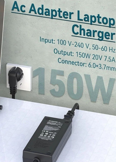 Зарядний пристрій ASUS 150Вт ADP-150СН В 20 В. Харьков - изображение 5