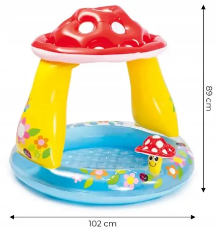 Надувной бассейн Intex Грибочек 102 x 89 см 57114 Коломия