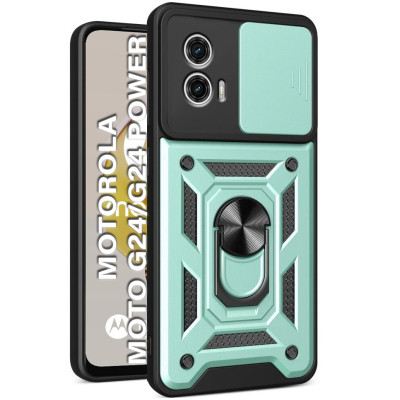 Чехол для мобильного телефона BeCover Military Motorola Moto G24/G24 Power Dark Green (710724) Винница - изображение 1