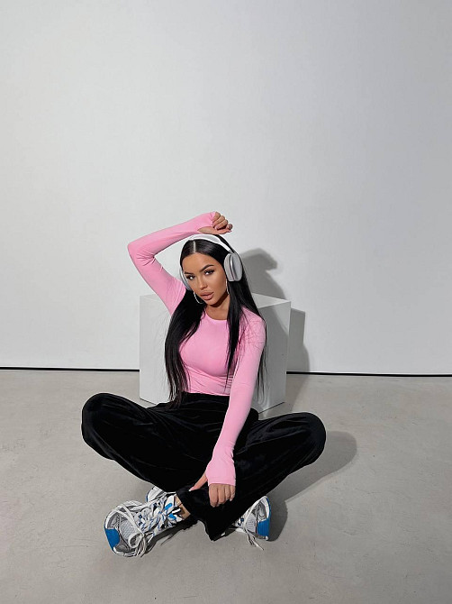 Жіночий базовий лонгслів із мікродайвінгу Барбі Одеса - фото 6