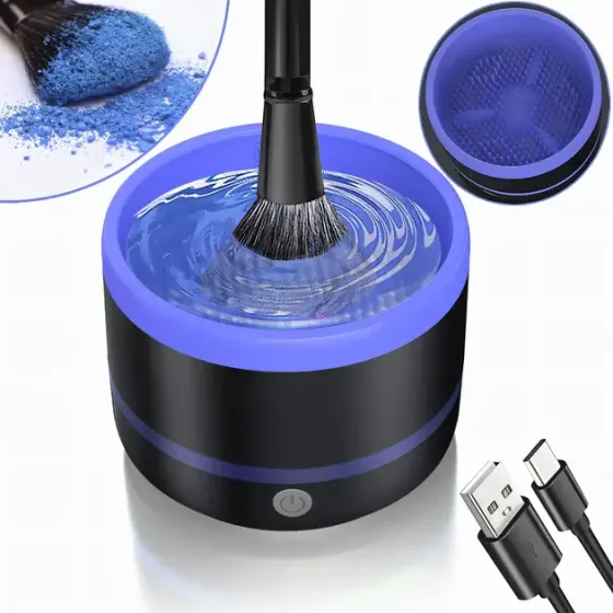 Электрический очиститель кистей для макияжа Makeup brush cleaner LY-609 инструмент для очистки кистей Коломия