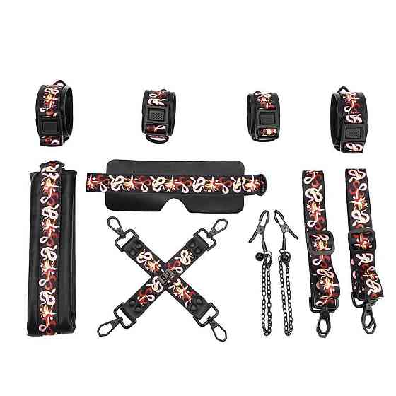 БДСМ-набір LOCKINK The Flowering Serpent — Bondage Set, 7 шт. Sex Aura Київ