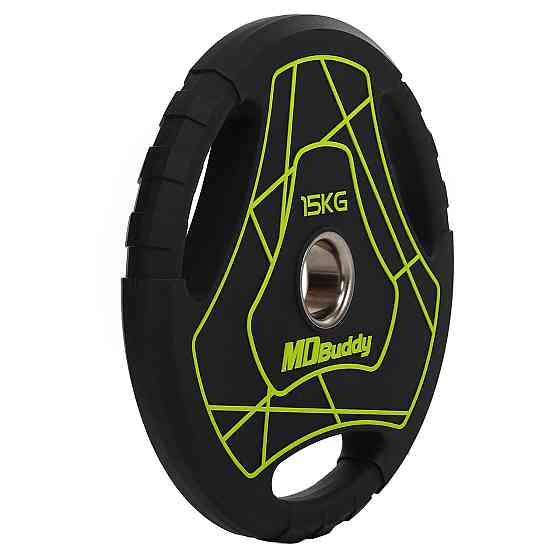 Диск поліуретановий 15 кг 51 мм MD Buddy-9647-15 Київ