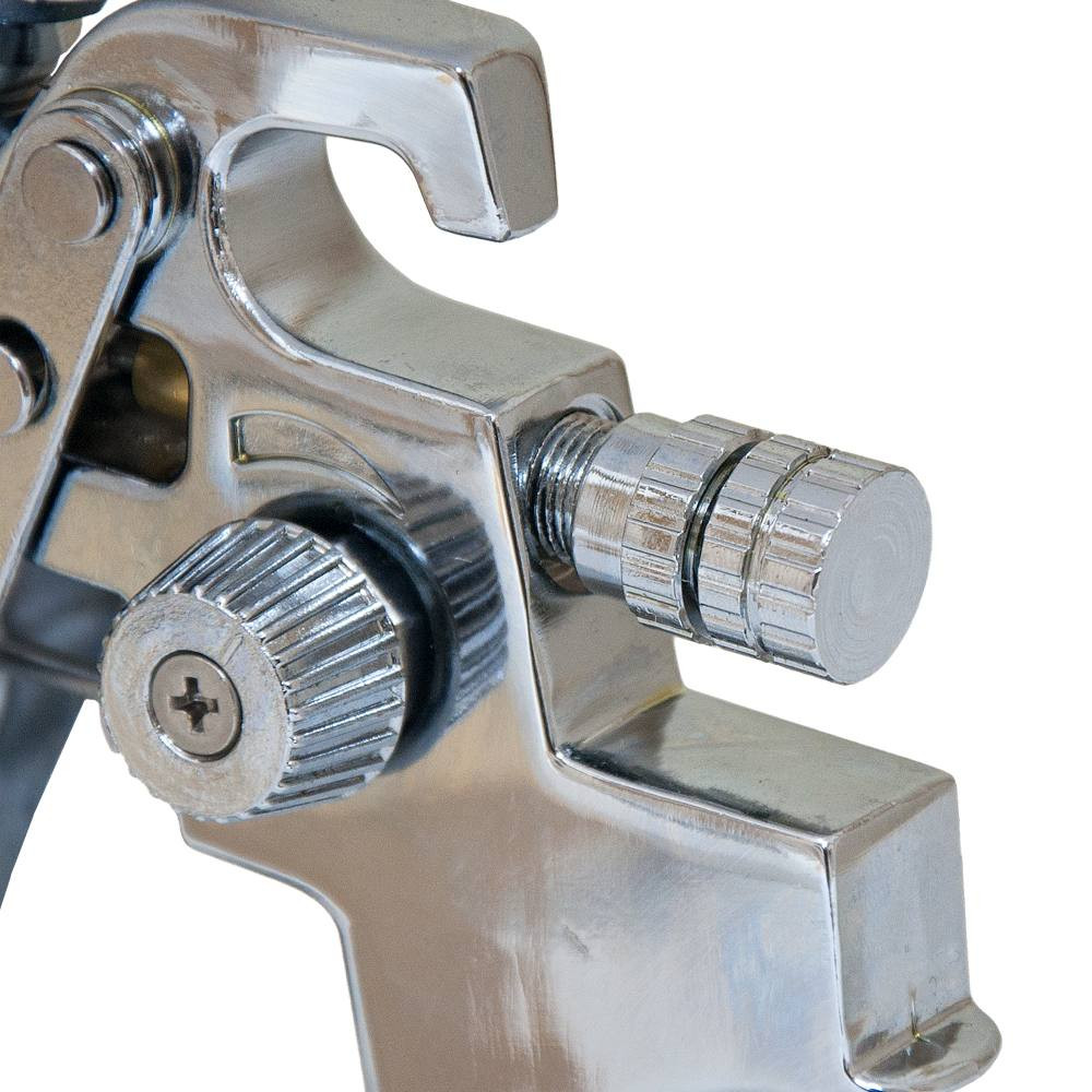 Sigma Краскораспылитель HVLP Ø1.8мм 140-280л/мин 3бар в/б 600мл (пласт) хром SIGMA (6812141) Коломыя - изображение 7