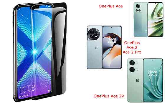 Защитное стекло NeoGlass для OnePlus Ace, Ace 2, Ace 2 Pro, Ace 2V – ультрапрозрачное и устойчивое Киев