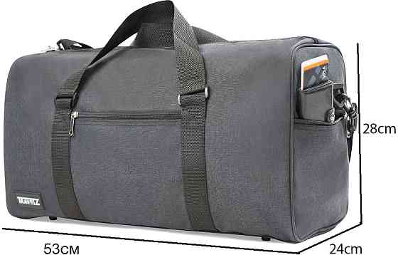 Сумка дорожня TravelZ  Basics Black (604395) Київ