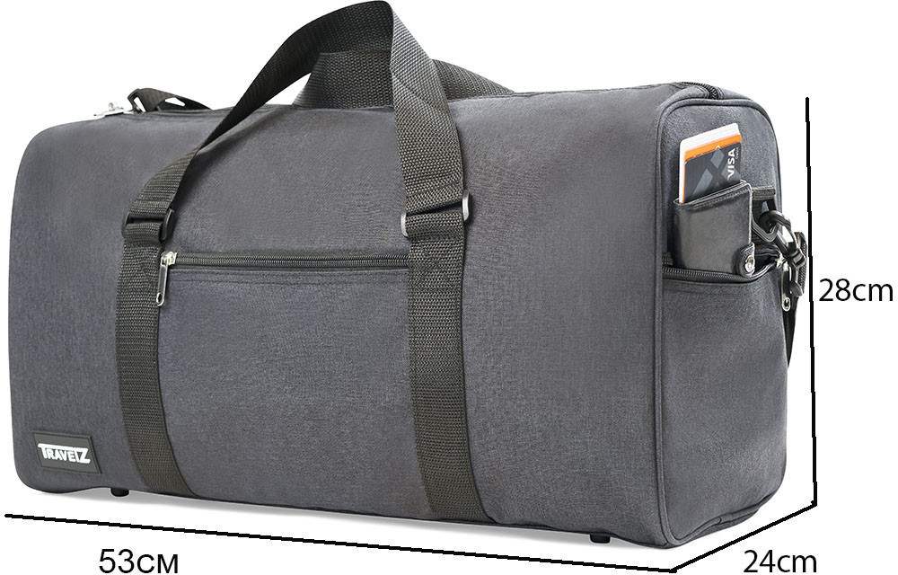 Сумка дорожная TravelZ Basics Black (604395) Киев - изображение 4