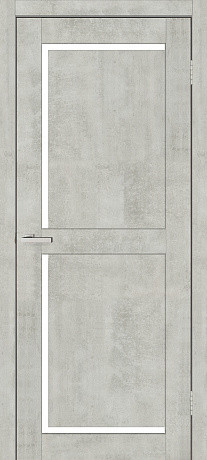 Міжкімнатні двері Оміс VISION 04 G Цемент 600х2000 мм Київ - фото 1